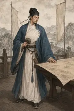 吴用（智多星）画像