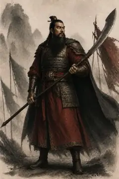 朱仝（美髯公）画像