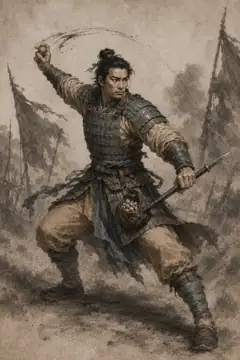 张清（没羽箭）画像
