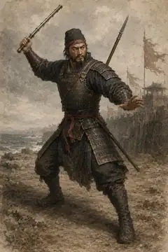 孙立（病尉迟）画像