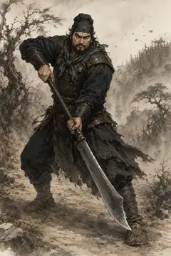 鲍旭（丧门神）画像