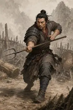 丁得孙（中箭虎）画像
