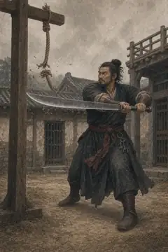 蔡福（铁臂膊）画像